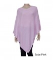 Baby Pink Cashmere Poncho
