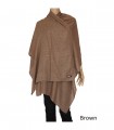Chic 2ply Brown cashmere shawls