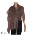 Brown Ring Cashmere Shawls